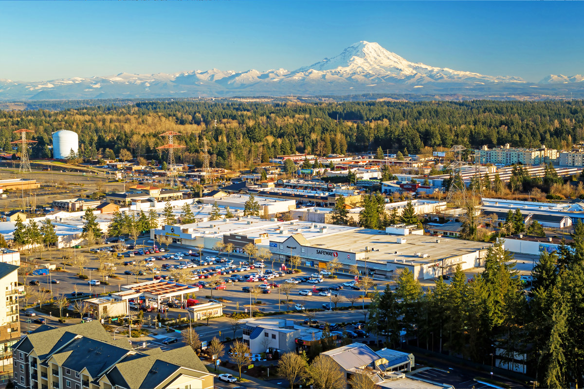 Sunset Village aerial photo