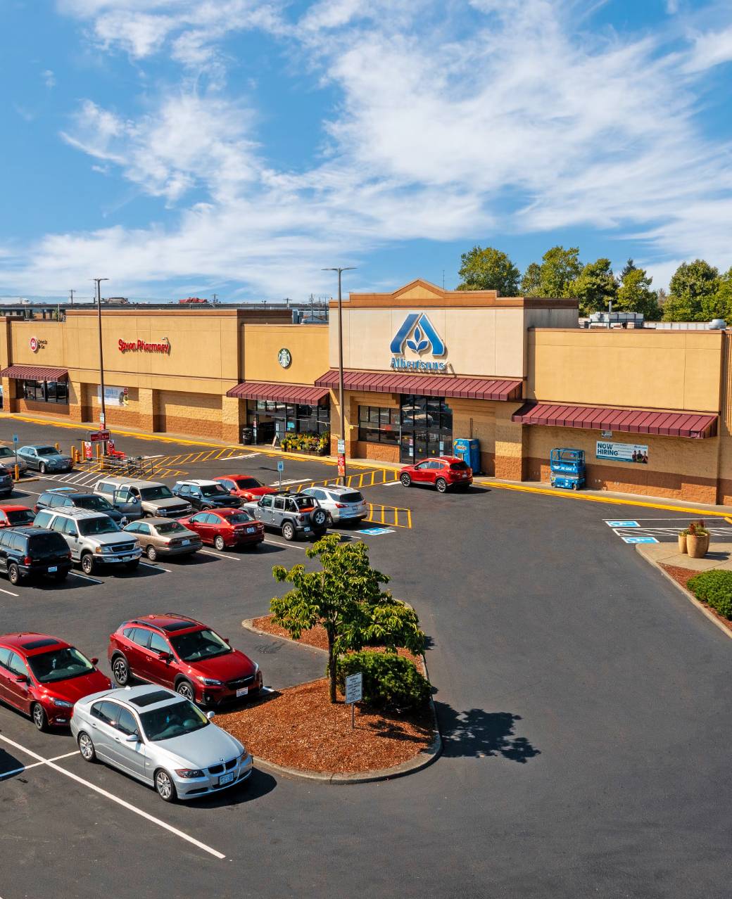 Photo of grocery store entrance